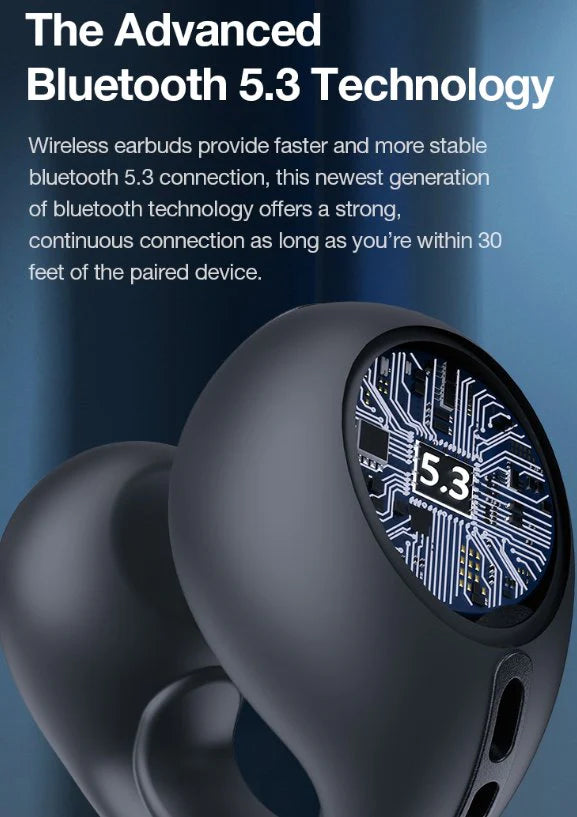 Bone Conduction Headphones – Wireless Comfort with Clear Sound